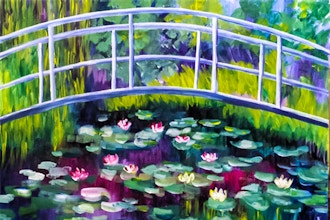 Virtual Paint Nite: Monet's Garden